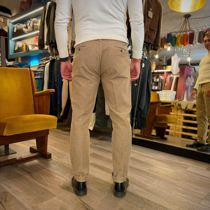 NEUER – pantalone chino sartoriale