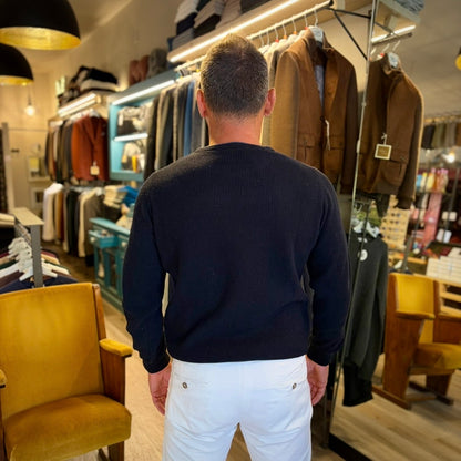 ERIK - maglione lana e cashmere costa inglese sartoriale