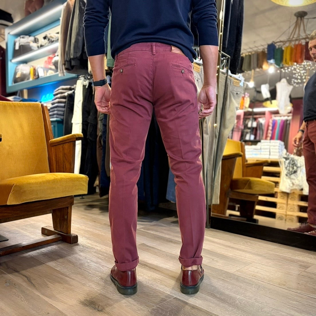 TARDELLI – pantalone chino sartoriale