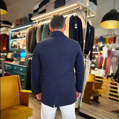 DUSTIN – cappotto corto doppiopetto sartoriale