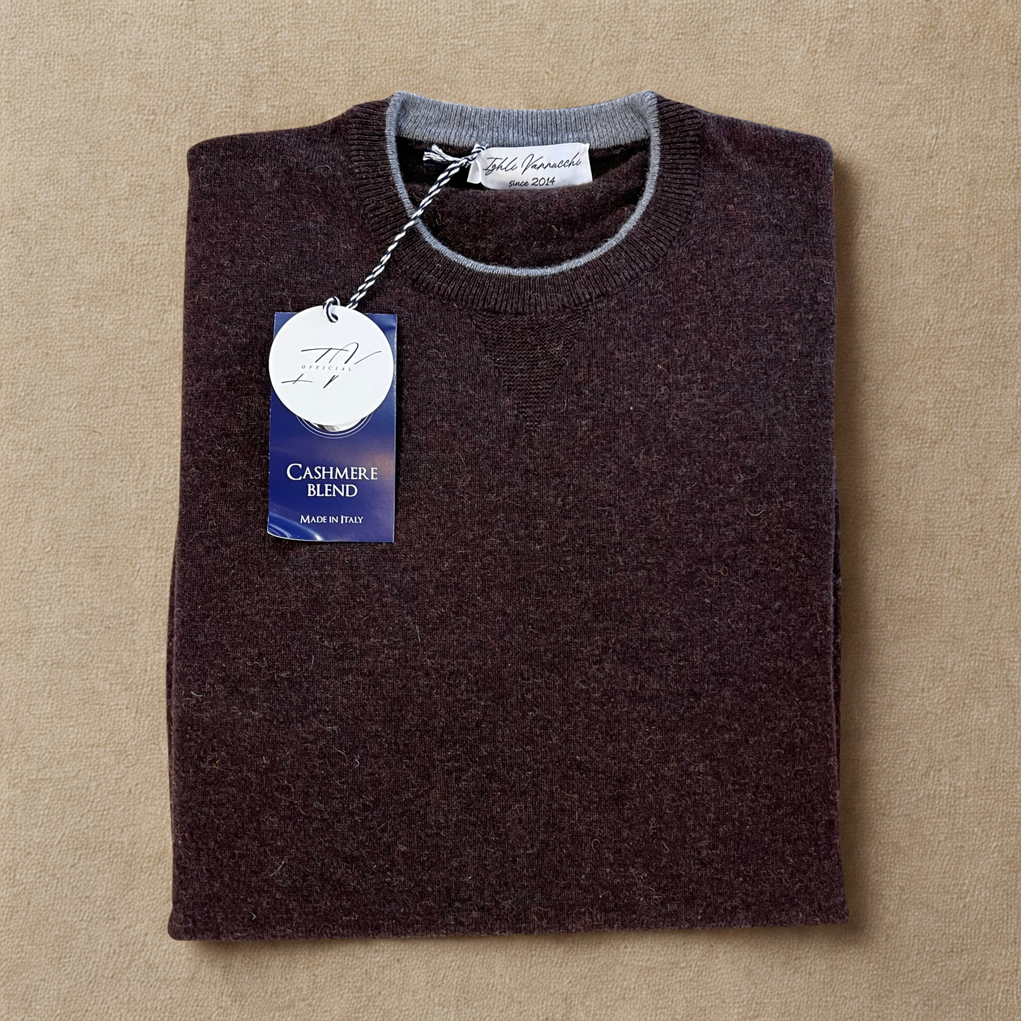 MANCINI BIS  – maglione cashmere sartoriale