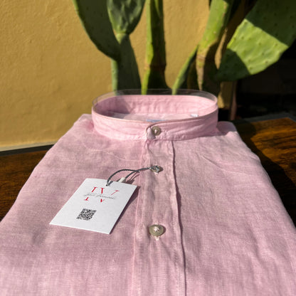 MOU KOREANA - camicia lino sartoriale koreana