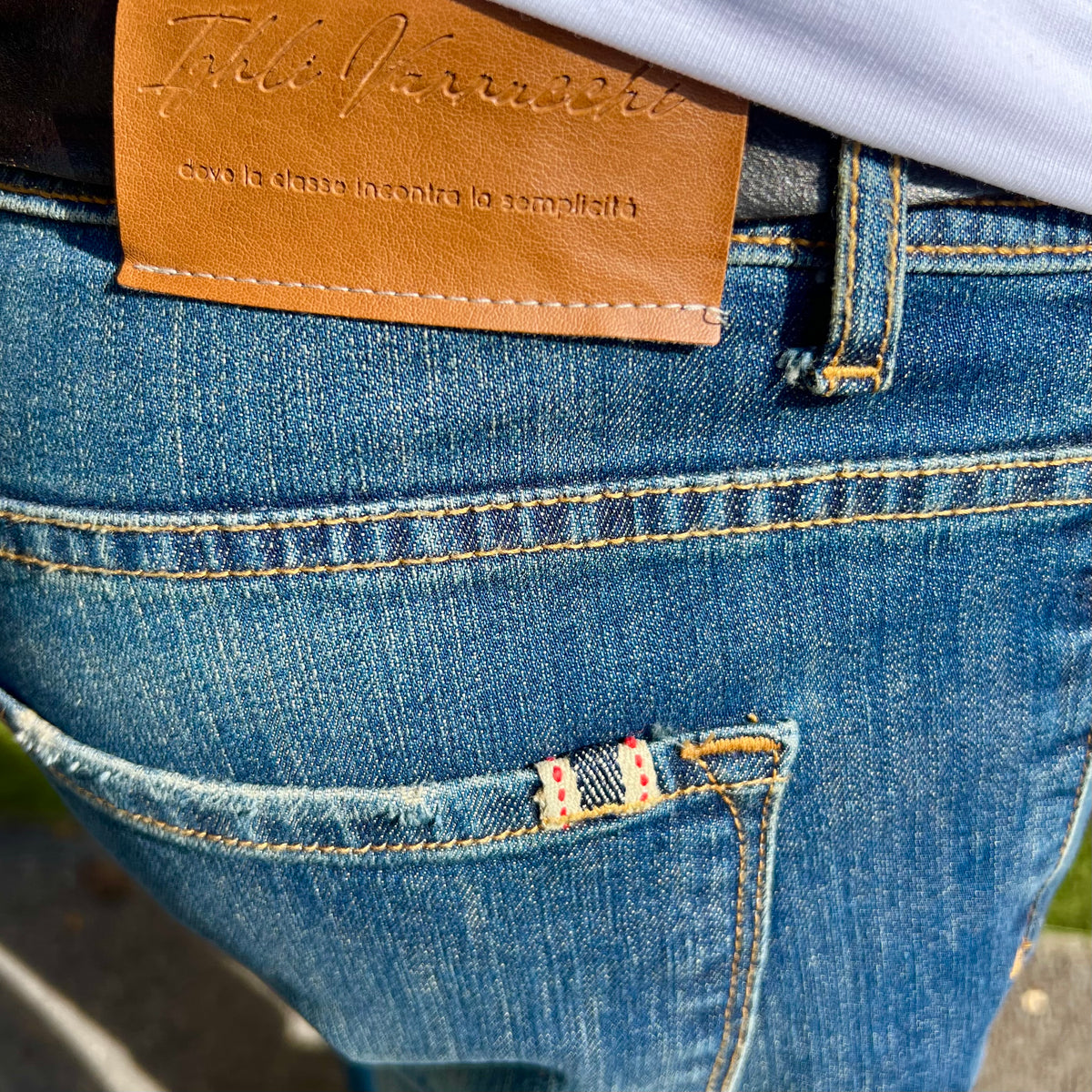 ZLATAN - jeans loose fit sartoriale