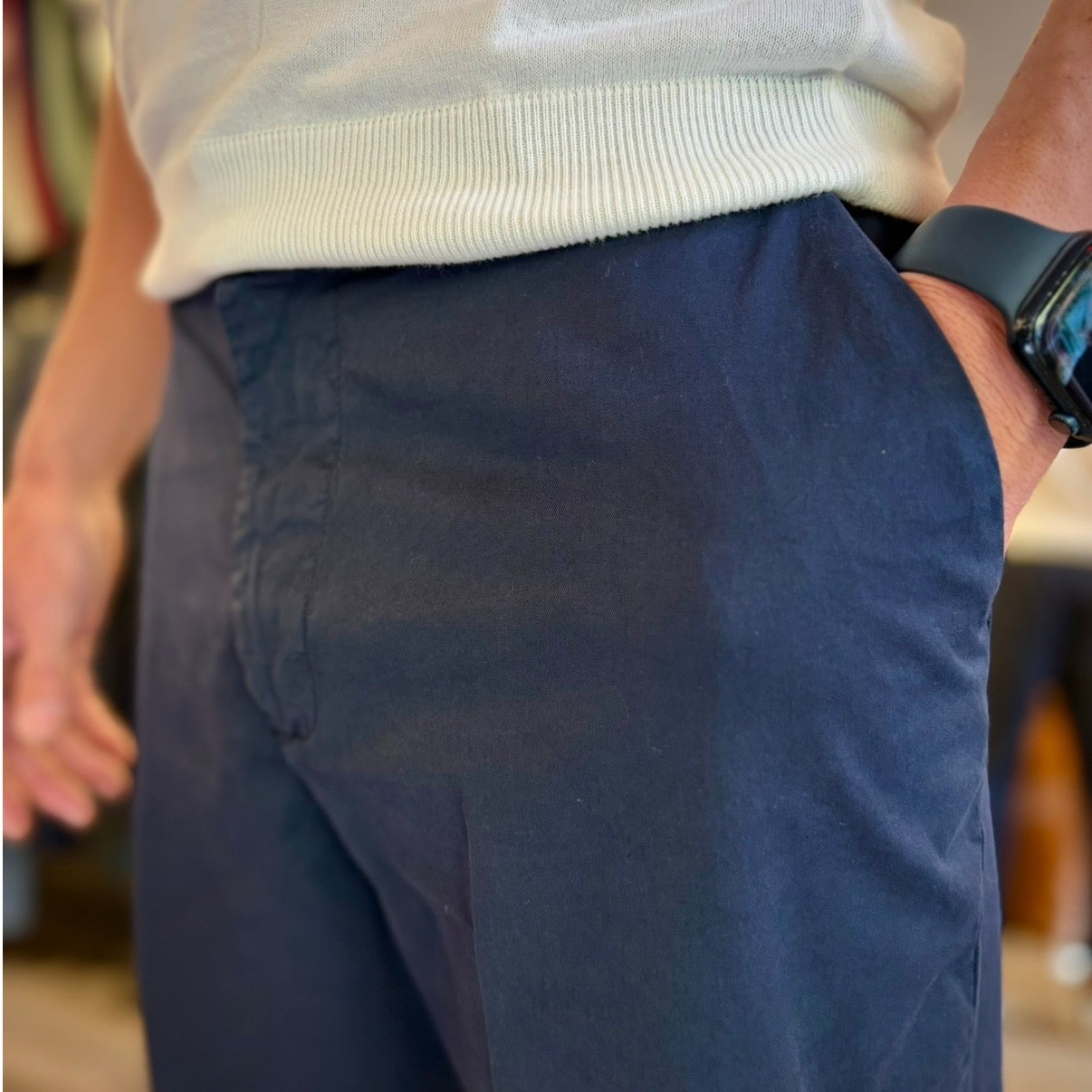 NOAH - pantalone loose fit leggero sartoriale