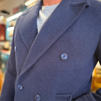 DUSTIN – cappotto corto doppiopetto sartoriale