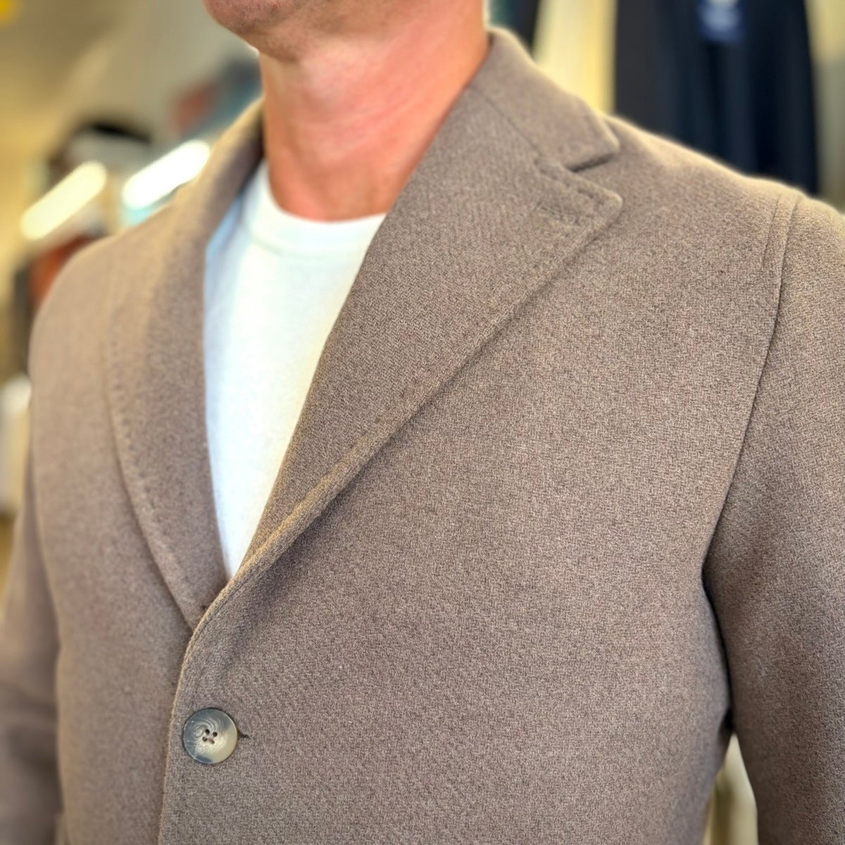 VIALLI  – cappotto lana sartoriale