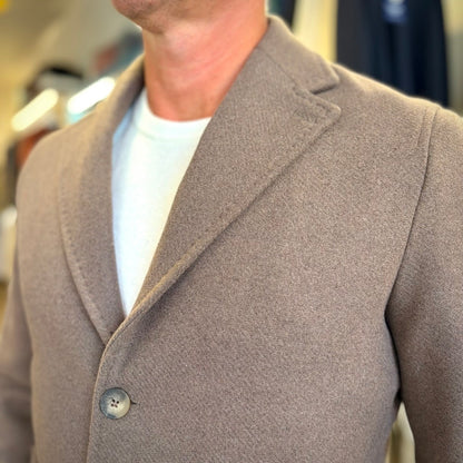 VIALLI  – cappotto lana sartoriale