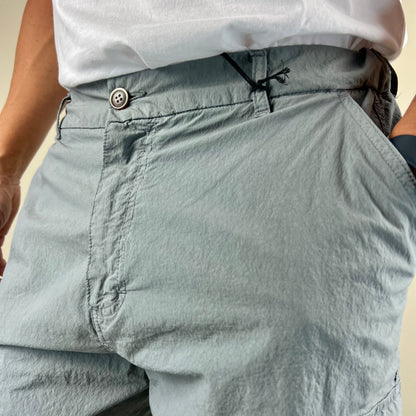 KLOPP – bermuda stone cargo sartoriale loose fit