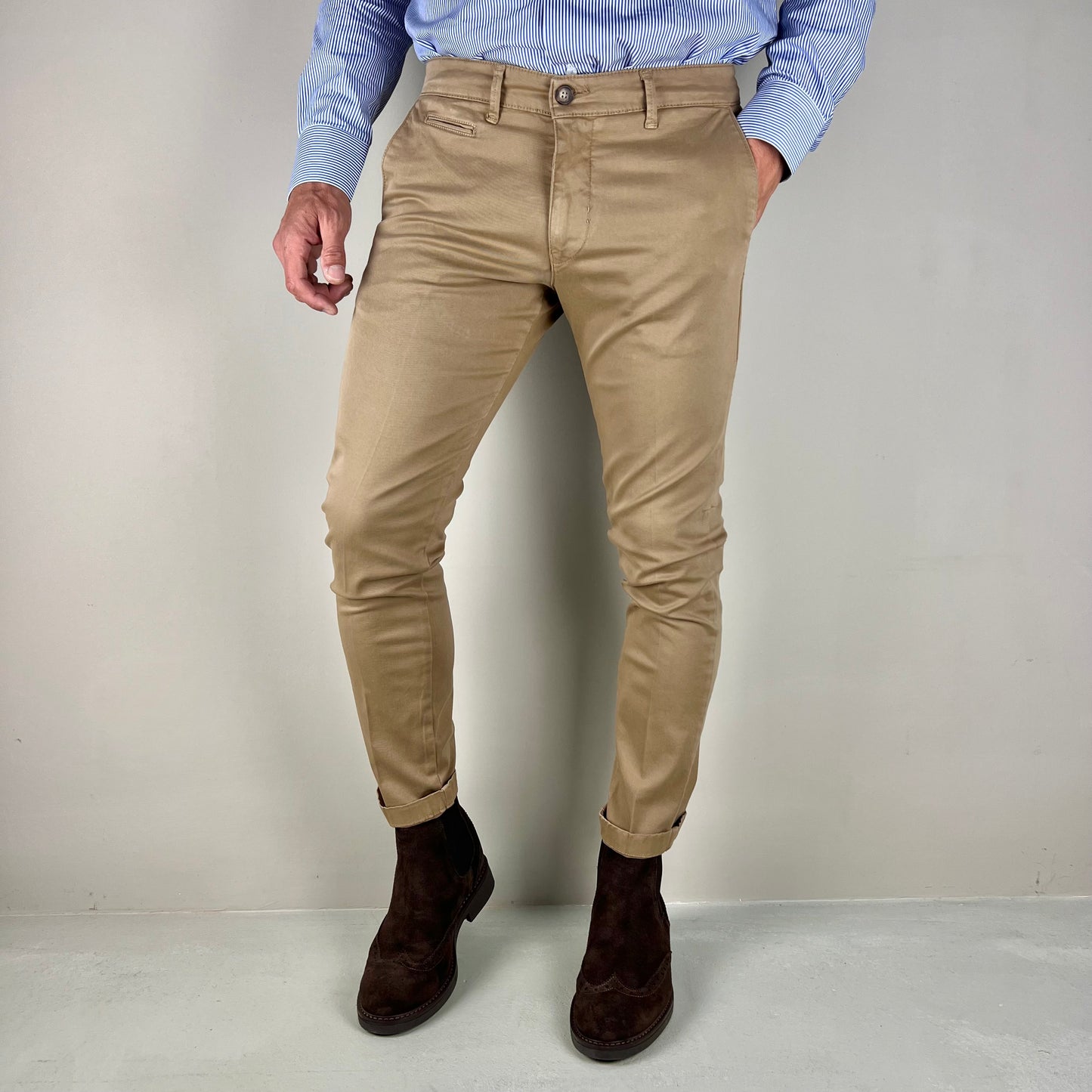 TARDELLI – pantalone chino sartoriale