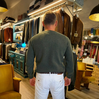 ERIK - maglione lana e cashmere costa inglese sartoriale
