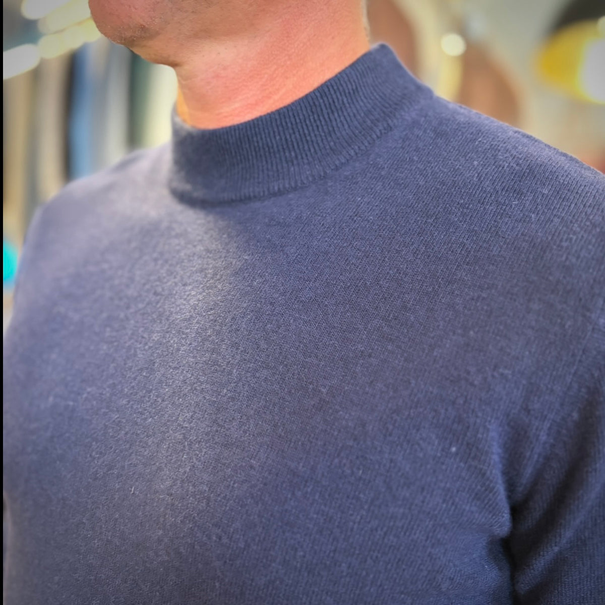 MANCINI LUPETTO  – maglione cashmere sartoriale