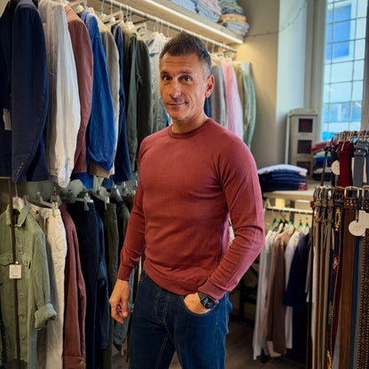 GUARDIOLA – maglioncino paricollo sartoriale