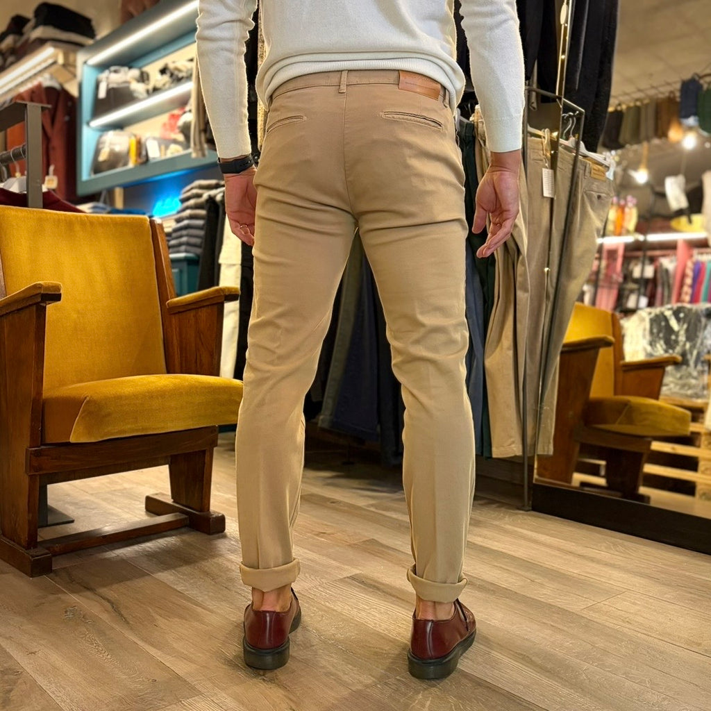 CESAR – pantalone chino nido d’ape sartoriale