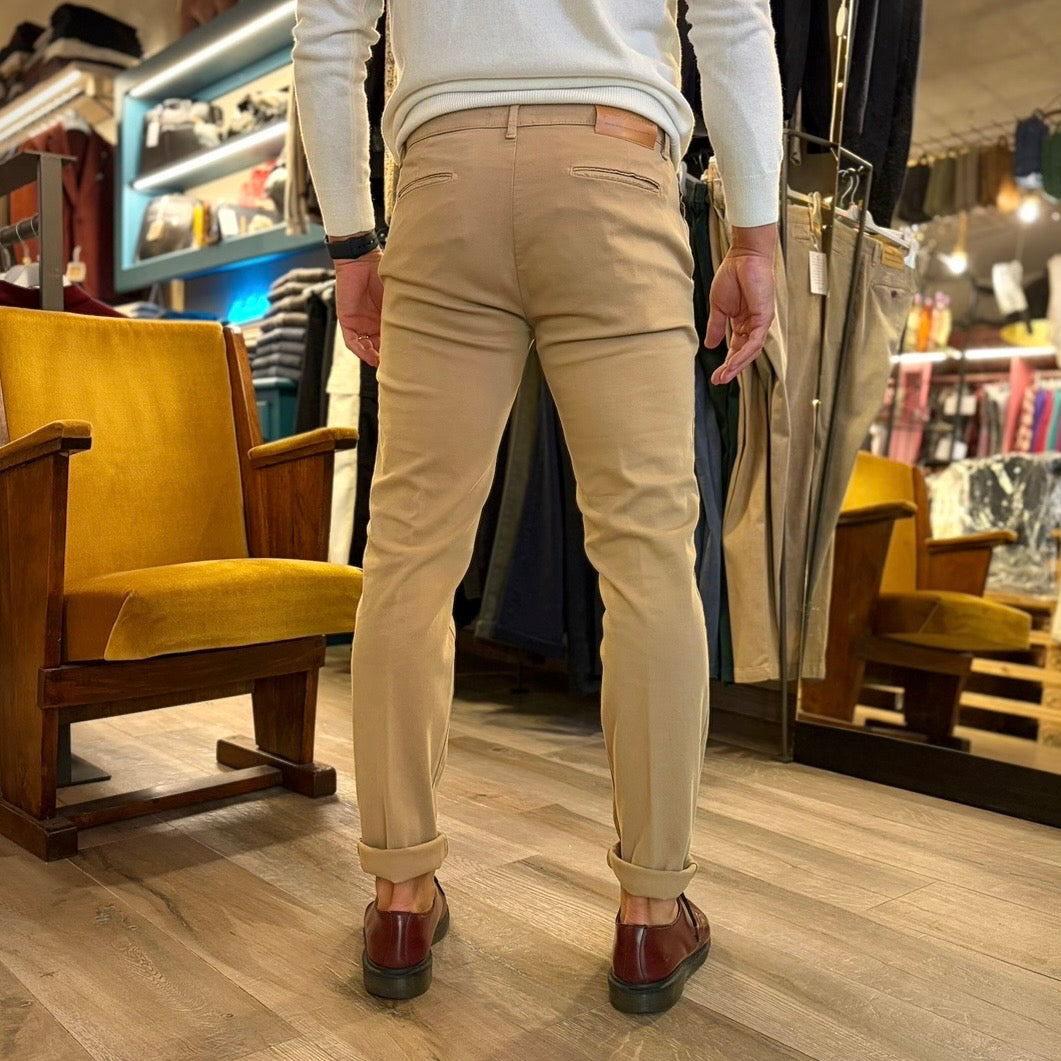 CESAR – pantalone chino nido d’ape sartoriale