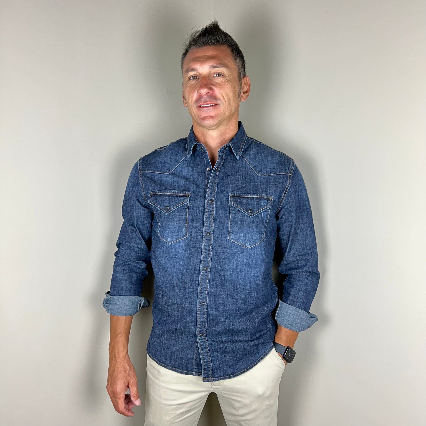 LEVRIERO – camicia jeans