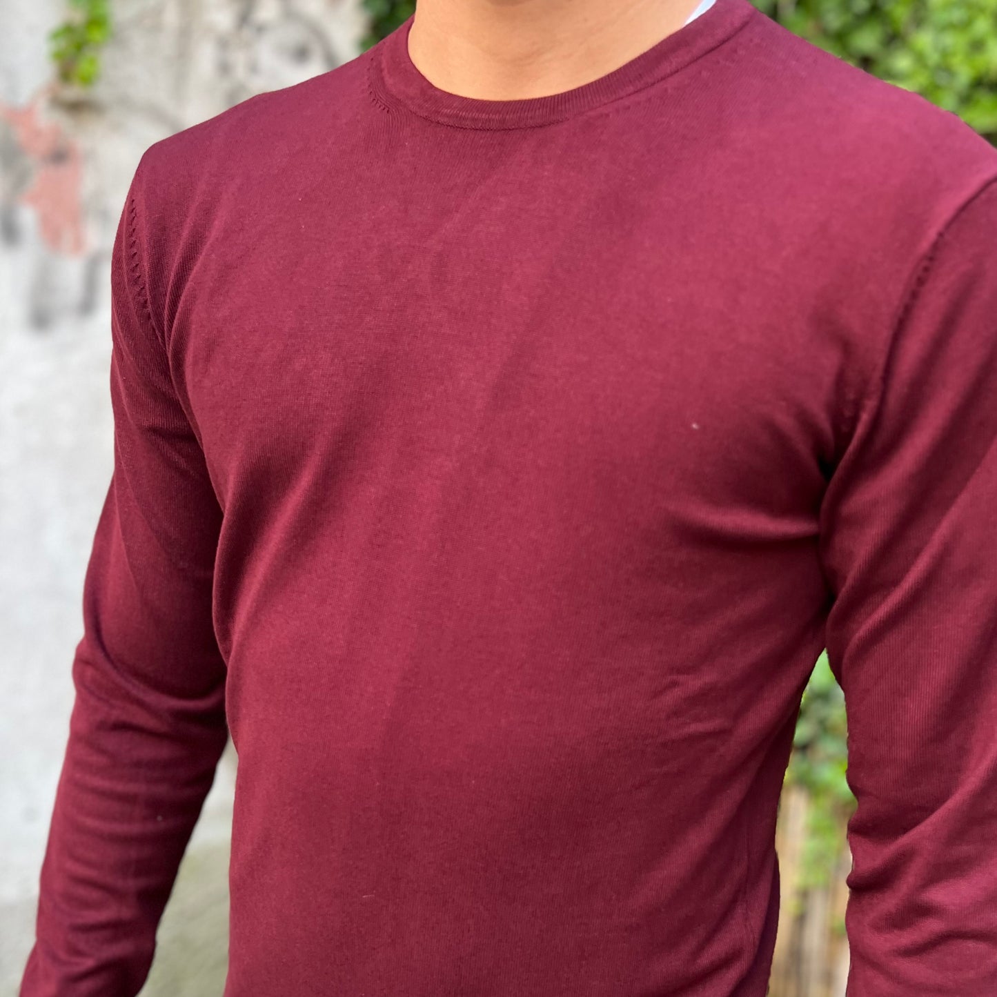 DUCA – maglioncino paricollo sartoriale