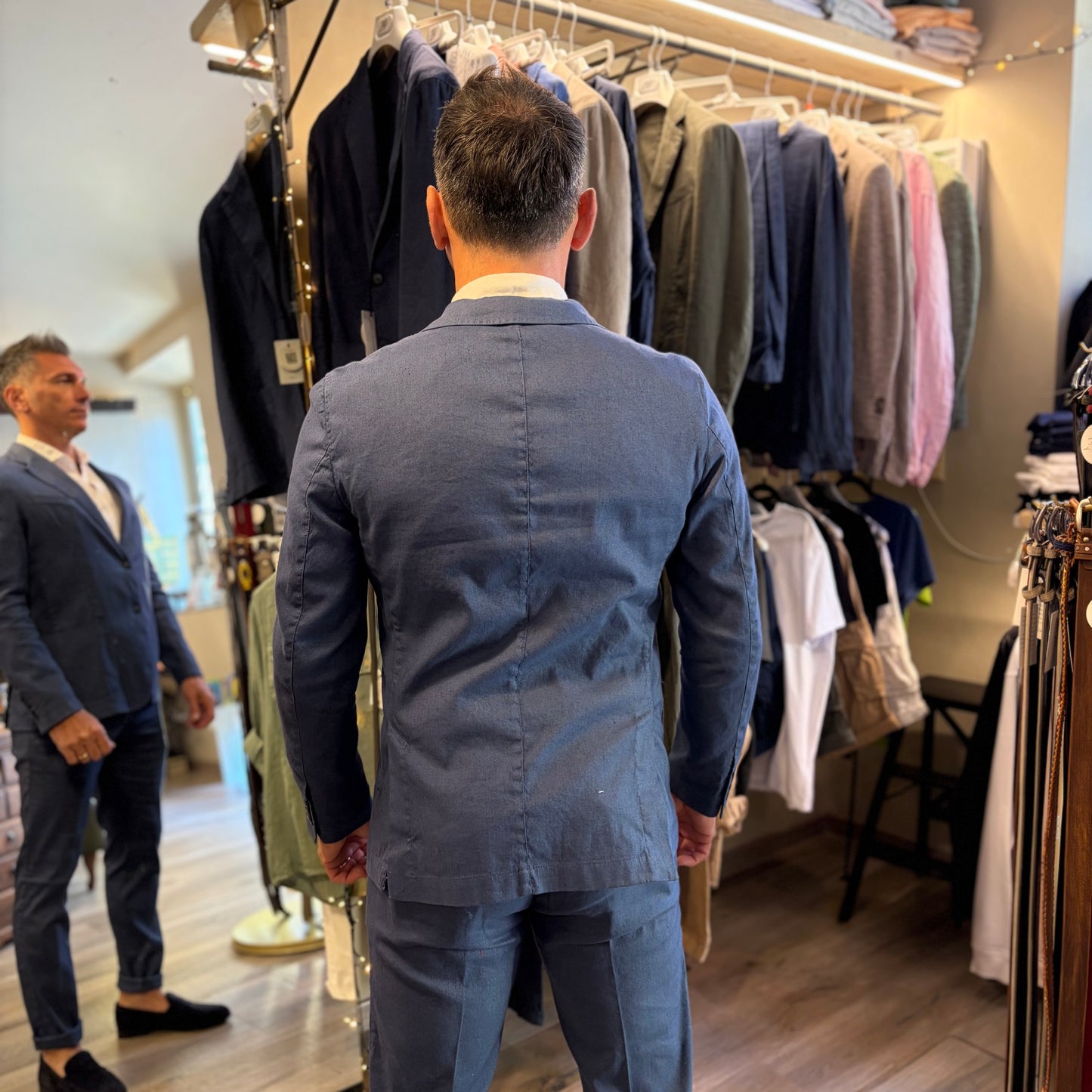 MIKE - giacca misto lino sartoriale