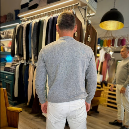 MANCINI LUPETTO  – maglione cashmere sartoriale
