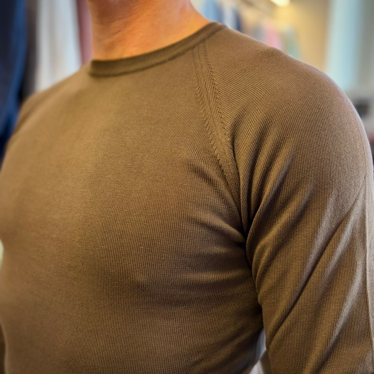 GUARDIOLA – maglioncino paricollo sartoriale