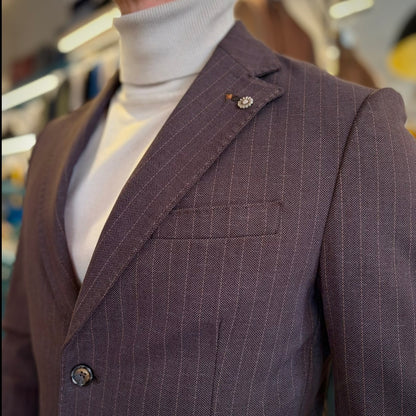 JENNA – giacca gessata sartoriale