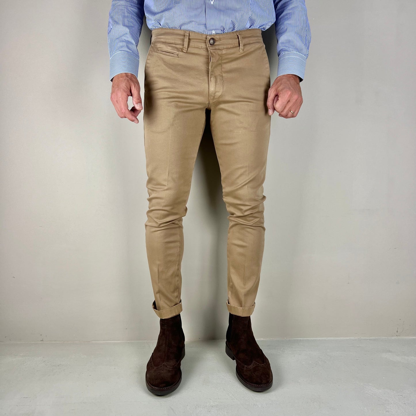 TARDELLI – pantalone chino sartoriale