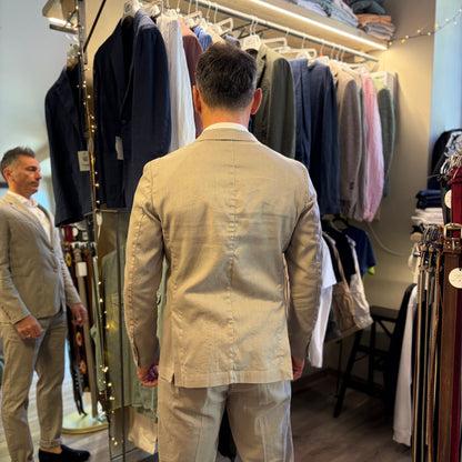 MIKE - giacca misto lino sartoriale