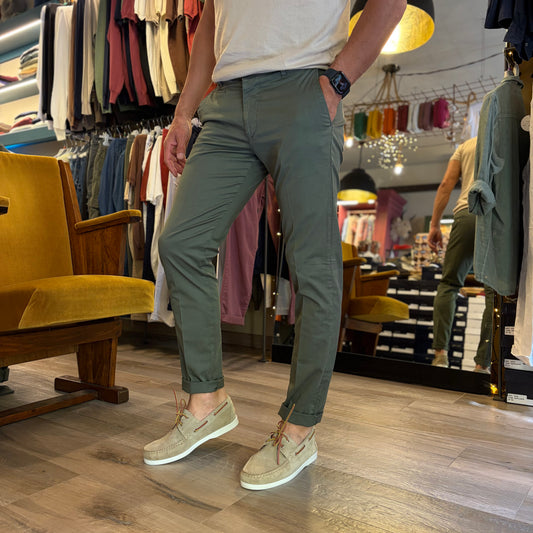 BALDINO – pantalone chino leggero sartoriale
