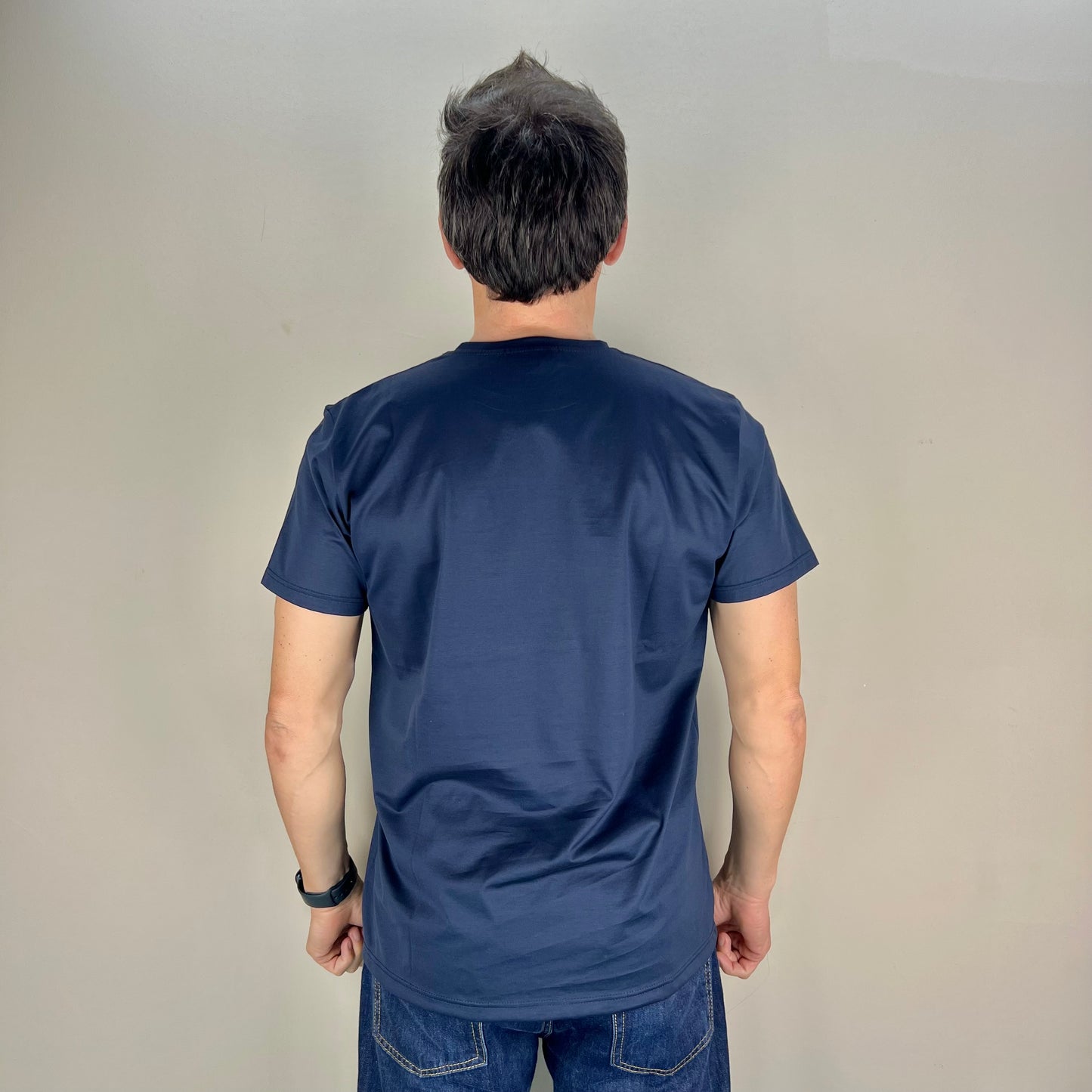BIGON - t-shirt filo di scozia sartoriale