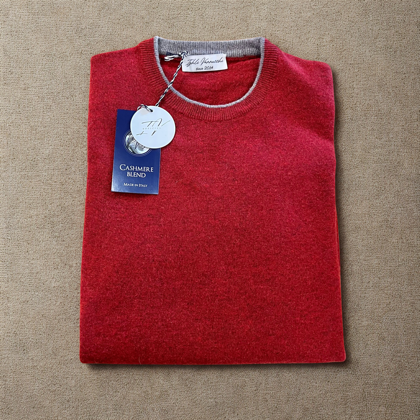 MANCINI BIS  – maglione cashmere sartoriale
