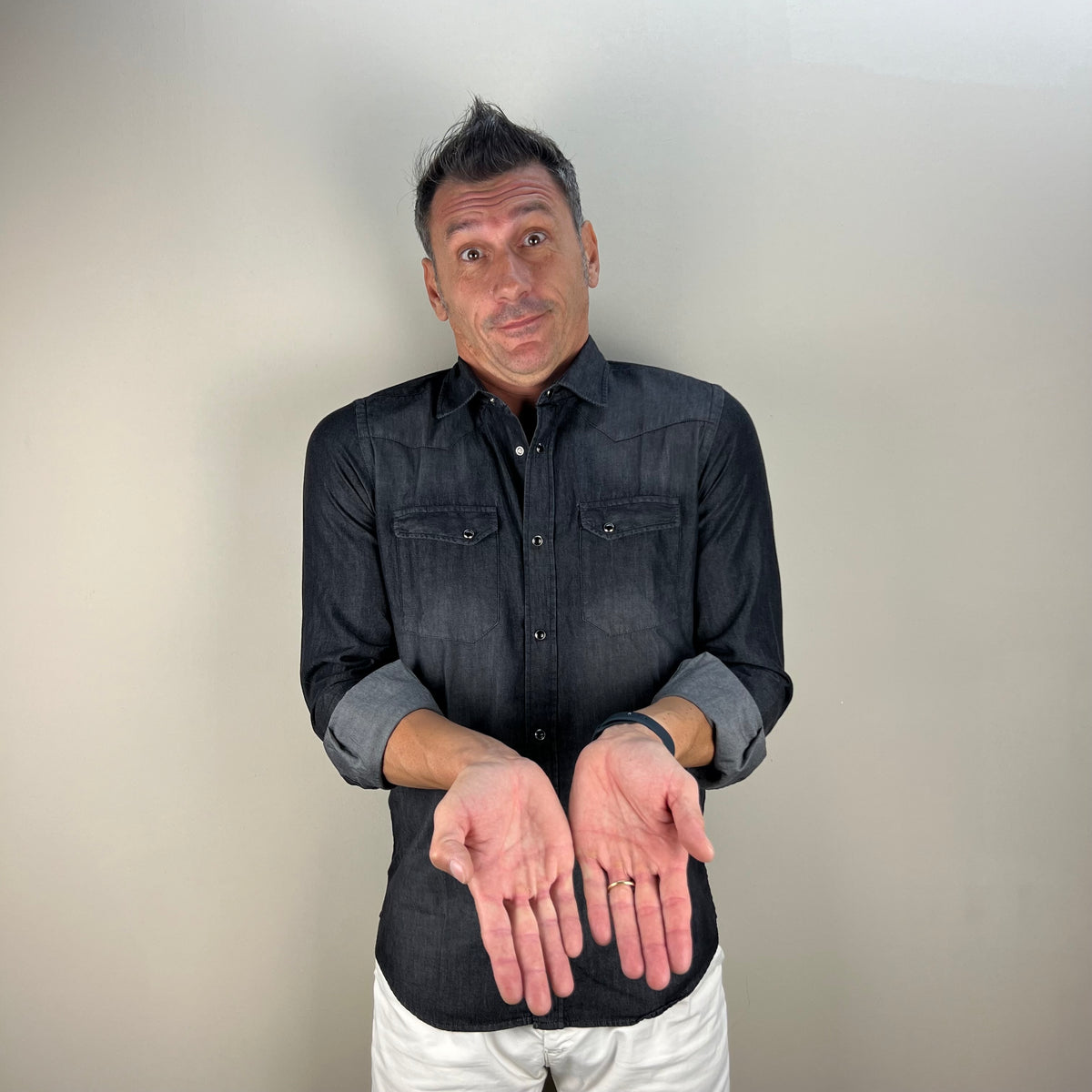 ICON MAN 2 – camicia jeans sartoriale