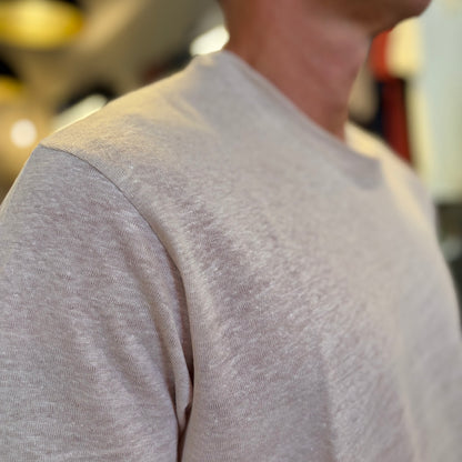 MOU - t-shirt lino sartoriale