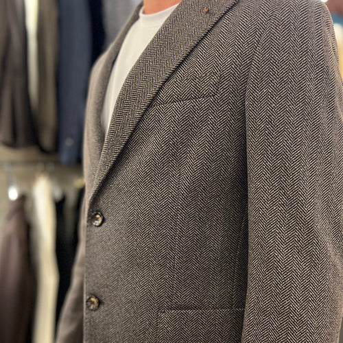 BETTEGA – giacca spigata sartoriale