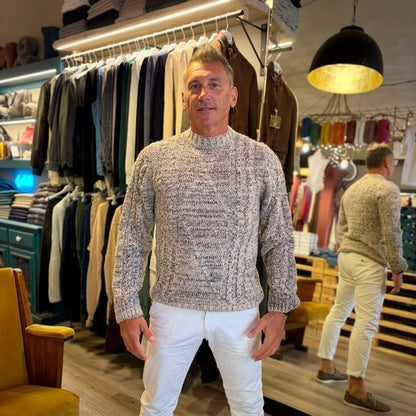 HARRY - maglione lana lavorato sartoriale