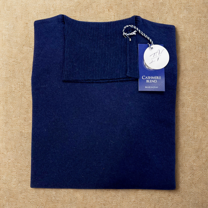 MANCINI ALTO  – maglione collo alto cashmere sartoriale