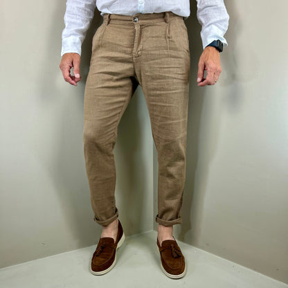 AMA  – pantalone misto lino