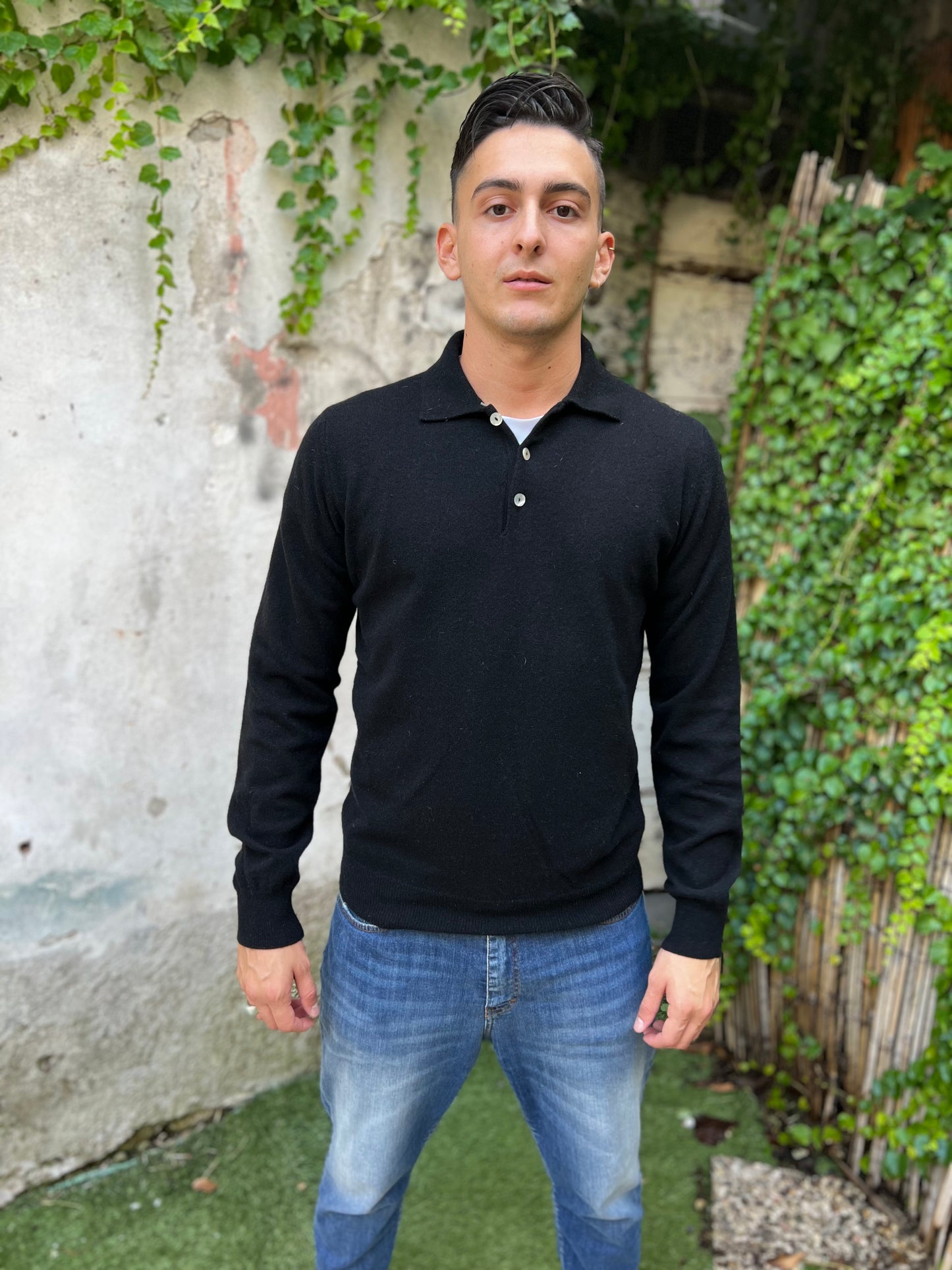 SHEVA - polo cashmere sartoriale