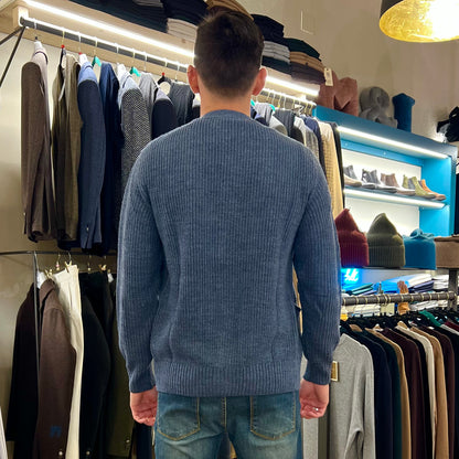 RICHARD – cardigan in maglia sartoriale