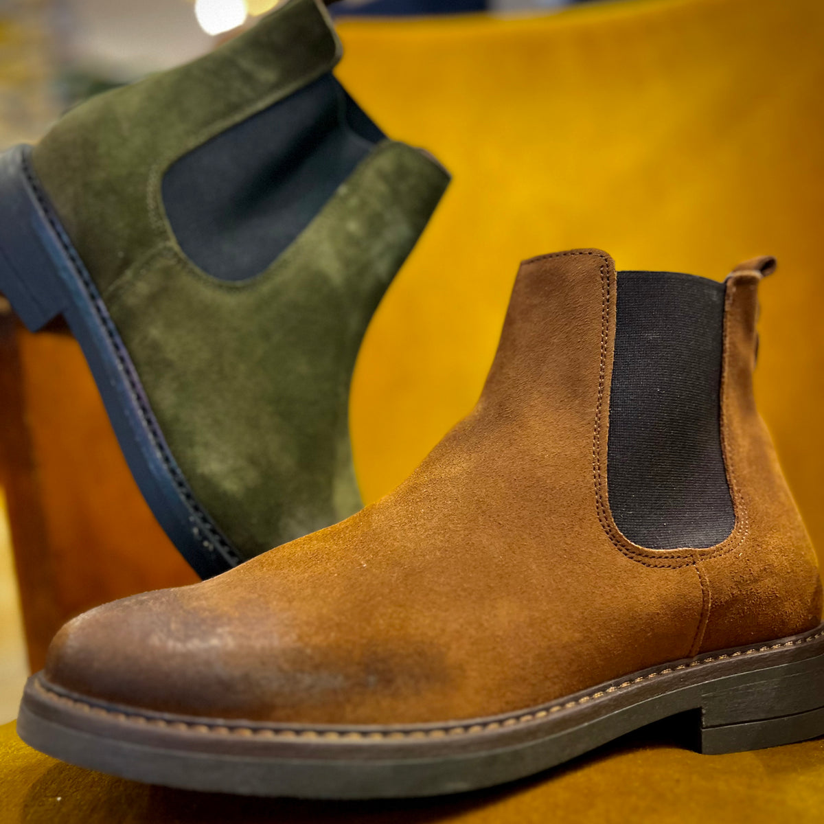 AIKO – stivale camoscio invecchiato