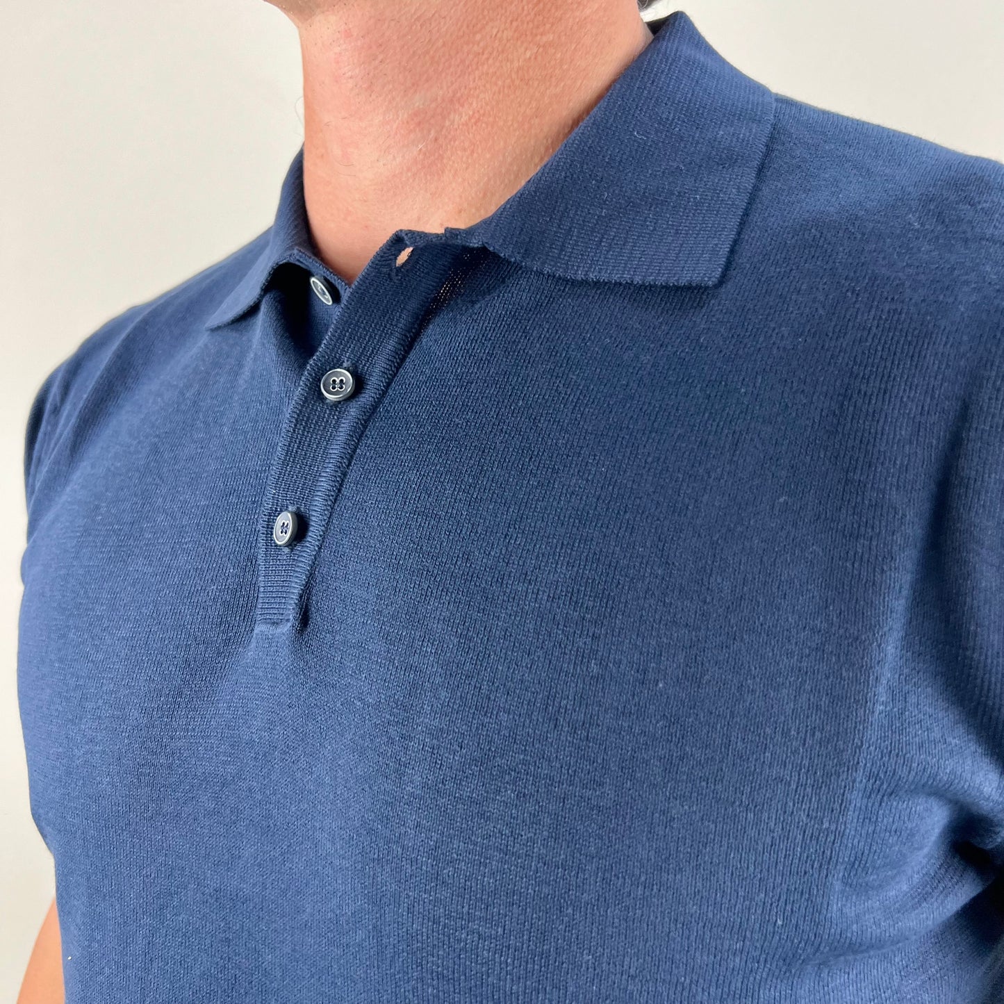 NICK - polo in maglia sartoriale