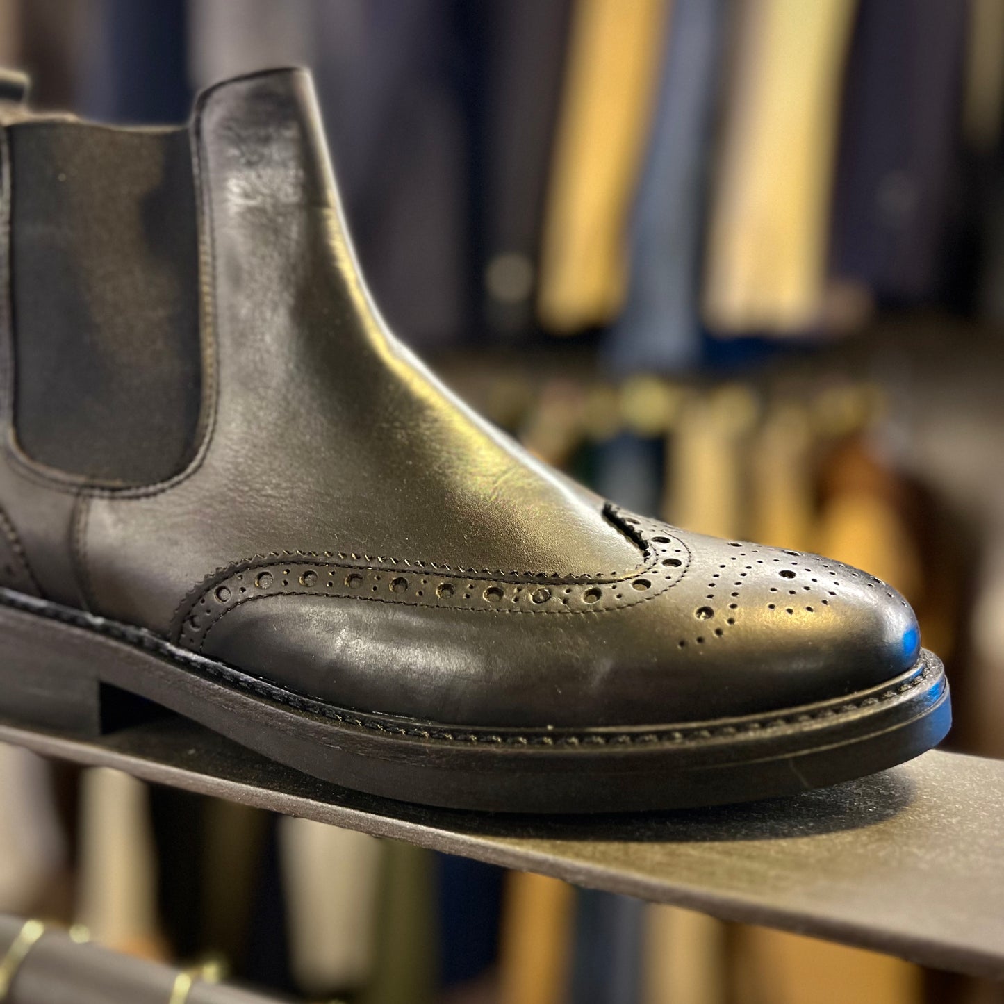 STONE - stivale pelle dettagliato