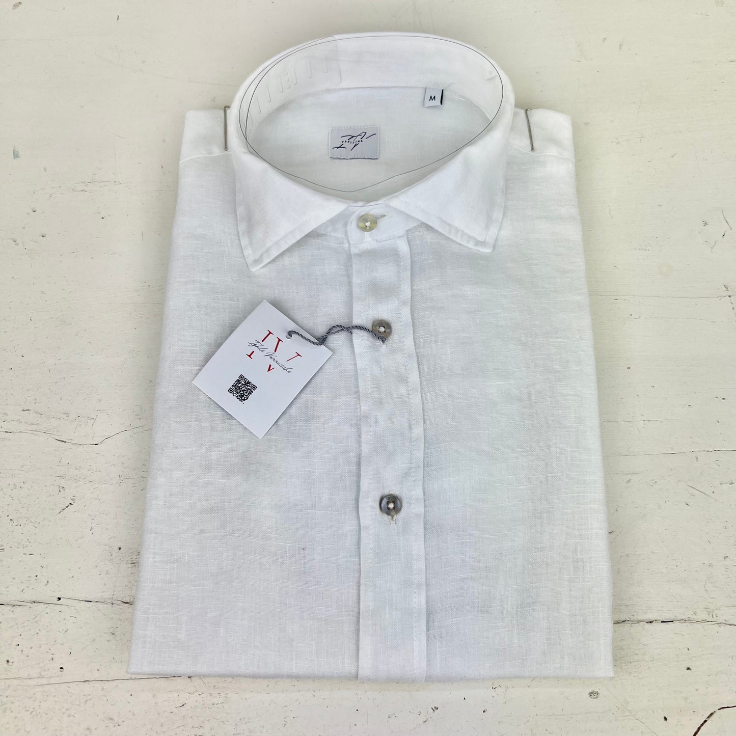 MOU - camicia lino sartoriale