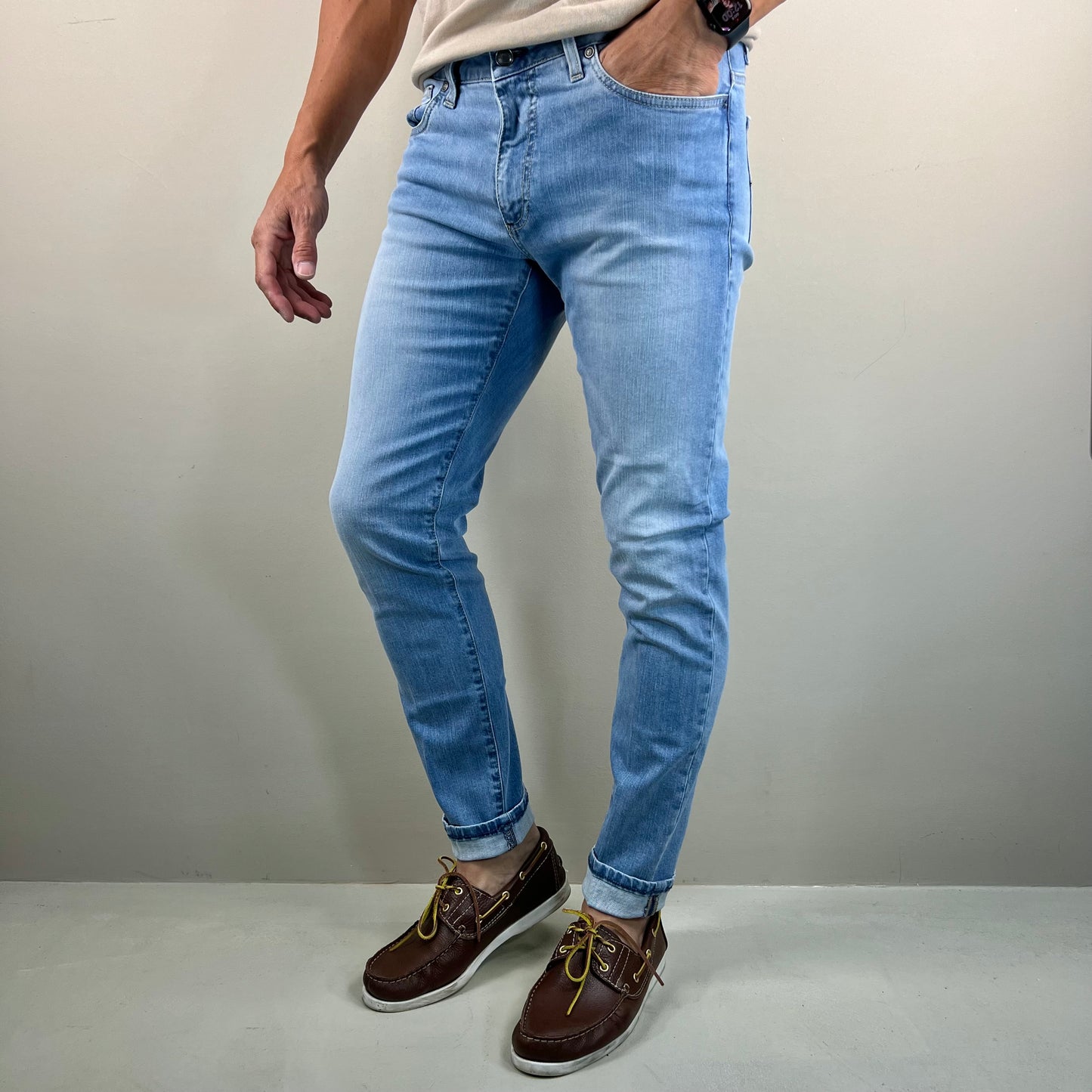 ARTIE - jeans sartoriale chiaro