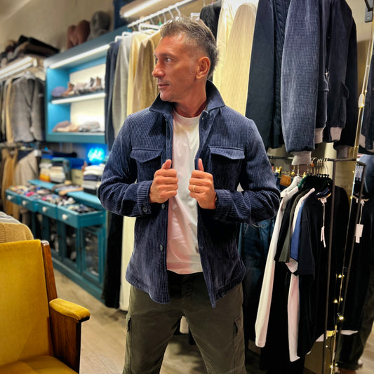 LOGAN – giacca sartoriale in velluto