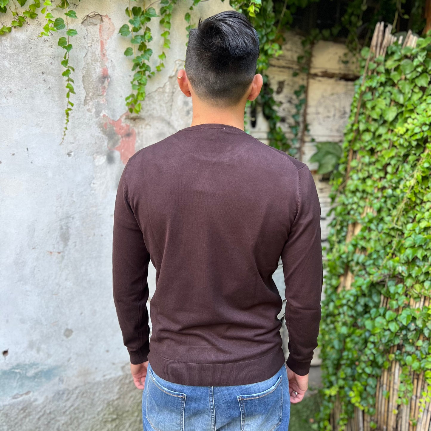 DUCA – maglioncino paricollo sartoriale