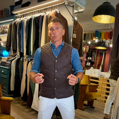 FREDDY - smanicato trapuntato sartoriale