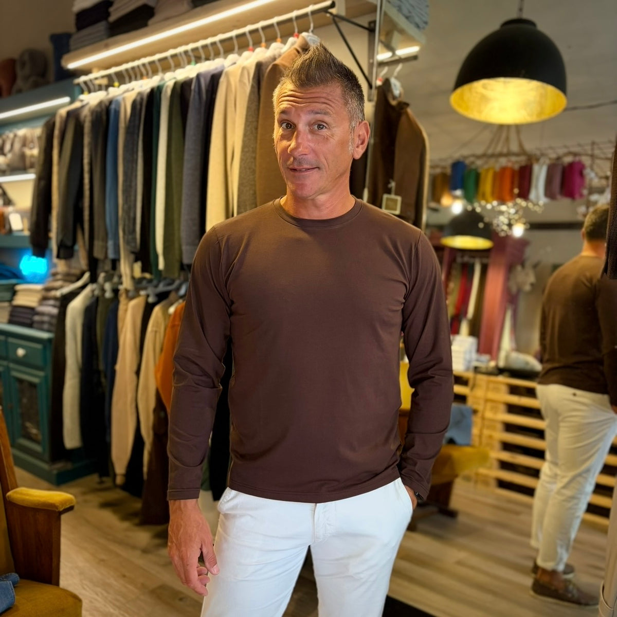 ATOMICA LONG - t-shirt manica lunga sartoriale