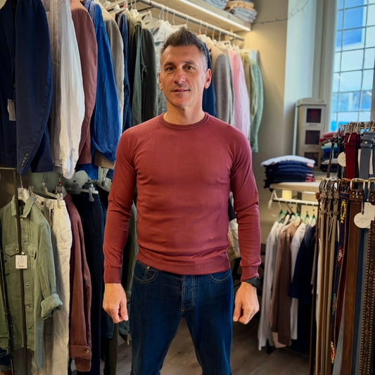 GUARDIOLA – maglioncino paricollo sartoriale