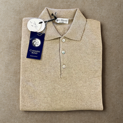 SHEVA - polo cashmere sartoriale