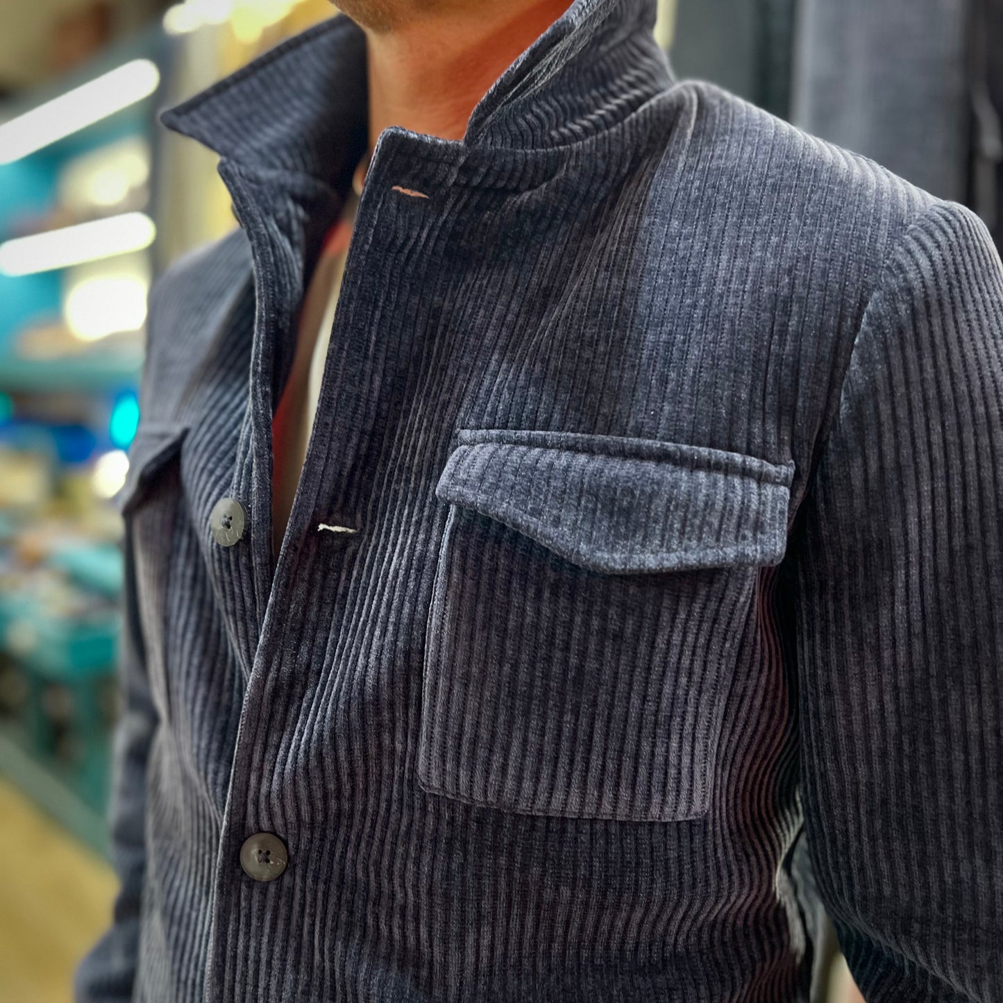 LOGAN – giacca sartoriale in velluto