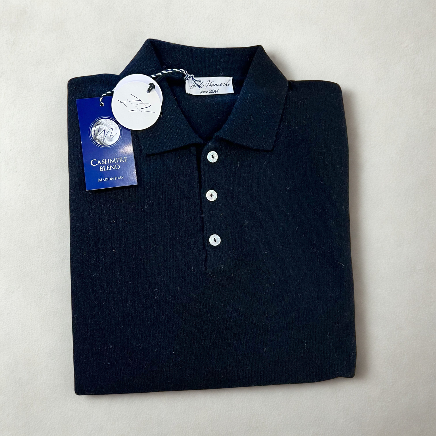 SHEVA - polo cashmere sartoriale